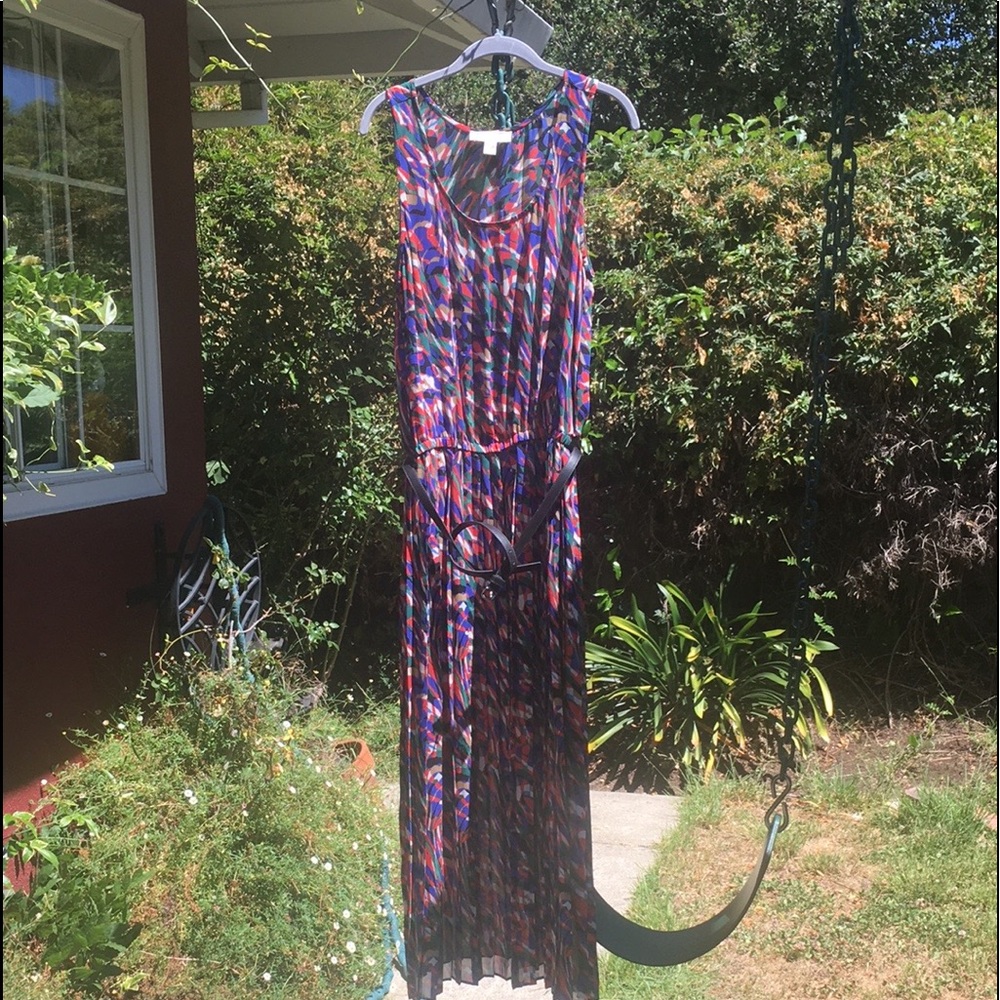 MICHAEL Michael Kors , size14, pleated midi dress.